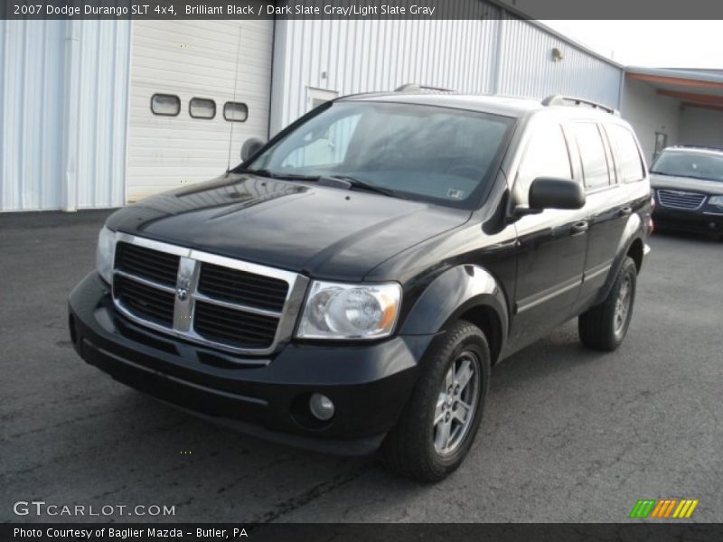 Brilliant Black / Dark Slate Gray/Light Slate Gray 2007 Dodge Durango SLT 4x4