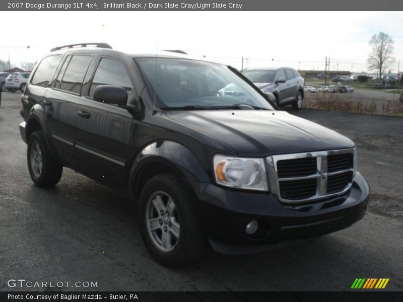 Brilliant Black / Dark Slate Gray/Light Slate Gray 2007 Dodge Durango SLT 4x4