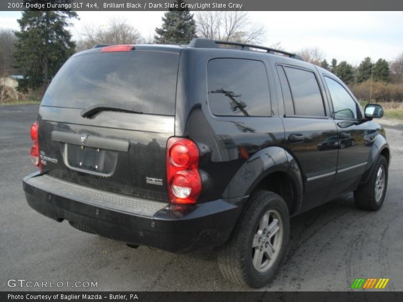 Brilliant Black / Dark Slate Gray/Light Slate Gray 2007 Dodge Durango SLT 4x4