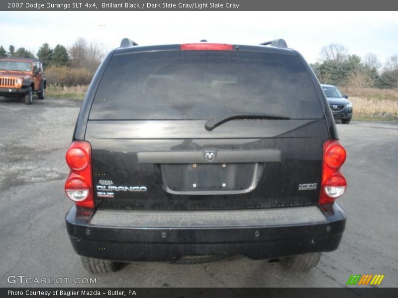 Brilliant Black / Dark Slate Gray/Light Slate Gray 2007 Dodge Durango SLT 4x4