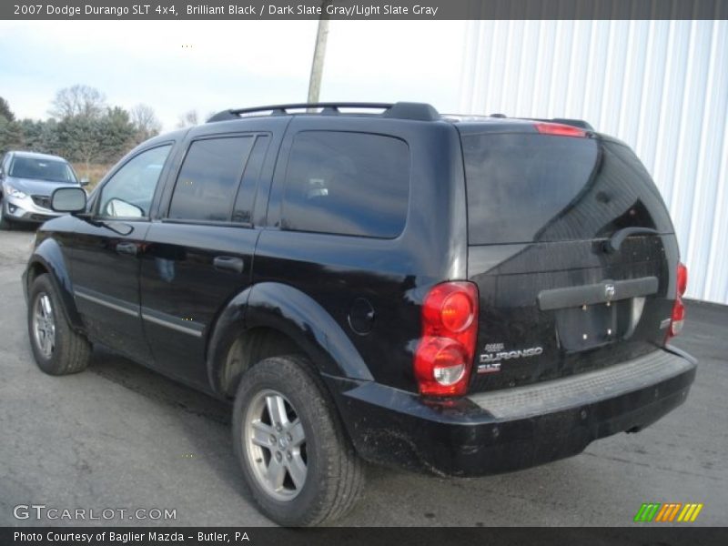 Brilliant Black / Dark Slate Gray/Light Slate Gray 2007 Dodge Durango SLT 4x4