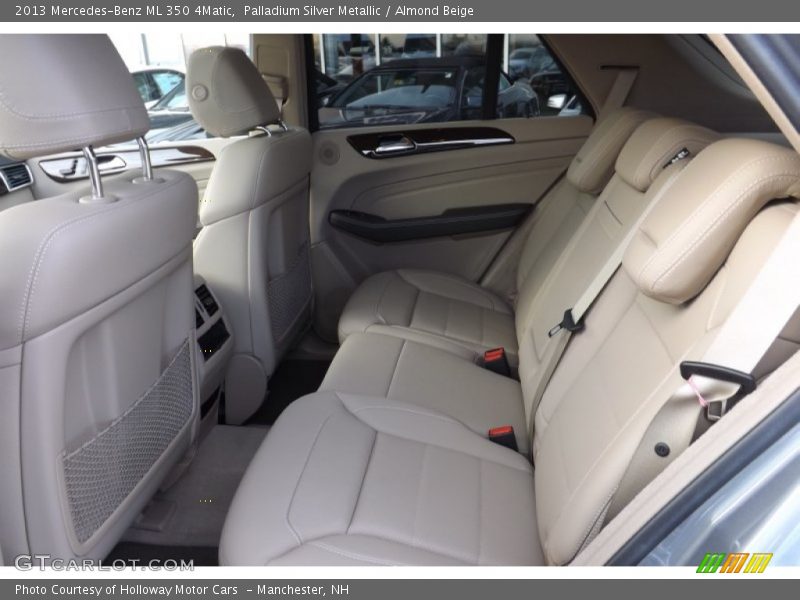 Palladium Silver Metallic / Almond Beige 2013 Mercedes-Benz ML 350 4Matic