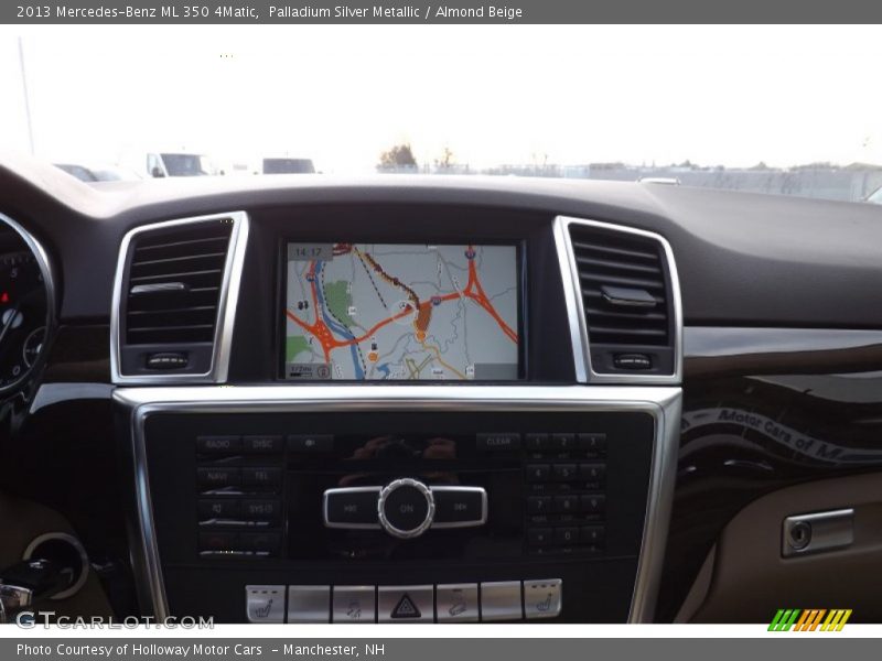 Palladium Silver Metallic / Almond Beige 2013 Mercedes-Benz ML 350 4Matic