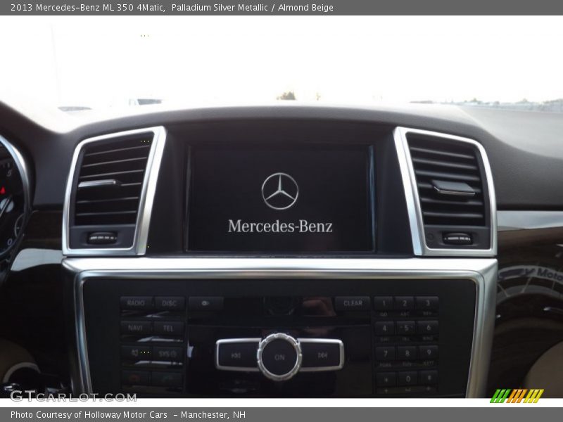 Palladium Silver Metallic / Almond Beige 2013 Mercedes-Benz ML 350 4Matic