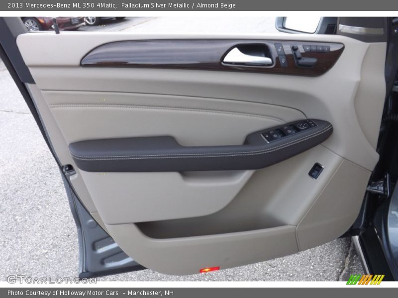 Palladium Silver Metallic / Almond Beige 2013 Mercedes-Benz ML 350 4Matic