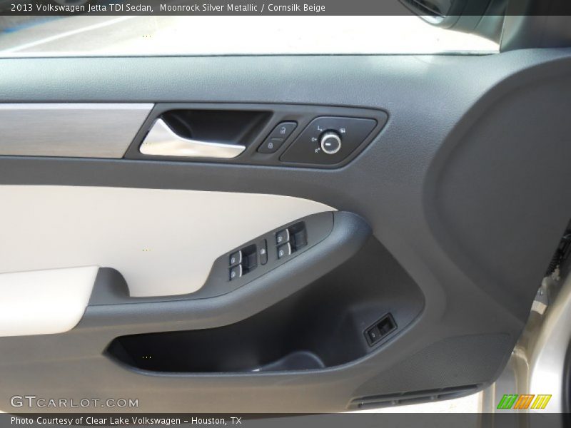 Moonrock Silver Metallic / Cornsilk Beige 2013 Volkswagen Jetta TDI Sedan