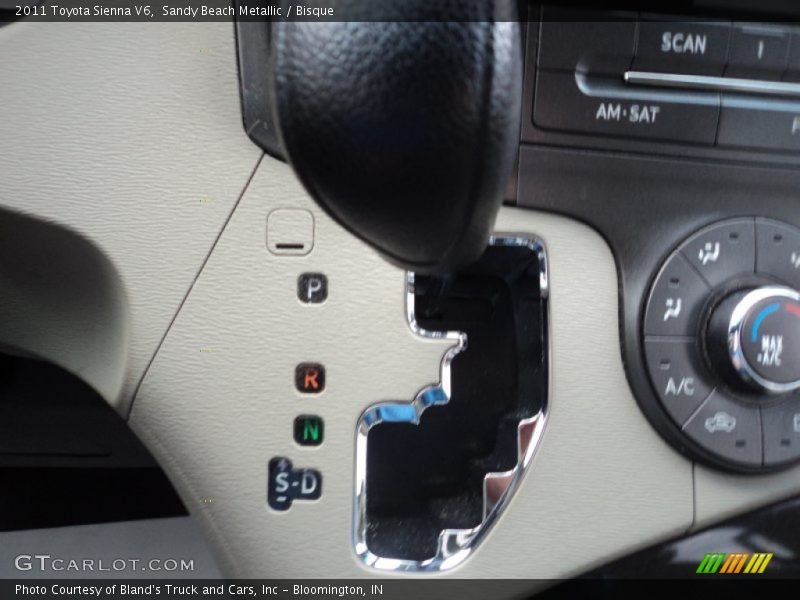 Sandy Beach Metallic / Bisque 2011 Toyota Sienna V6