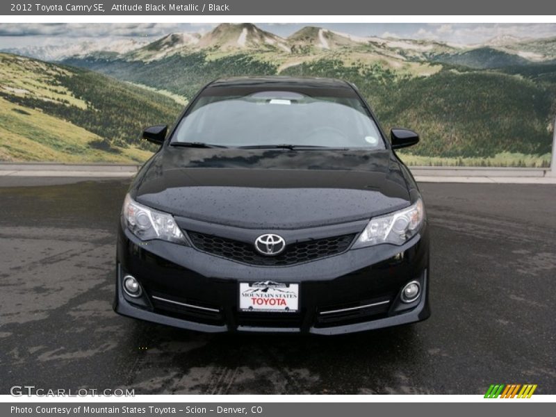 Attitude Black Metallic / Black 2012 Toyota Camry SE