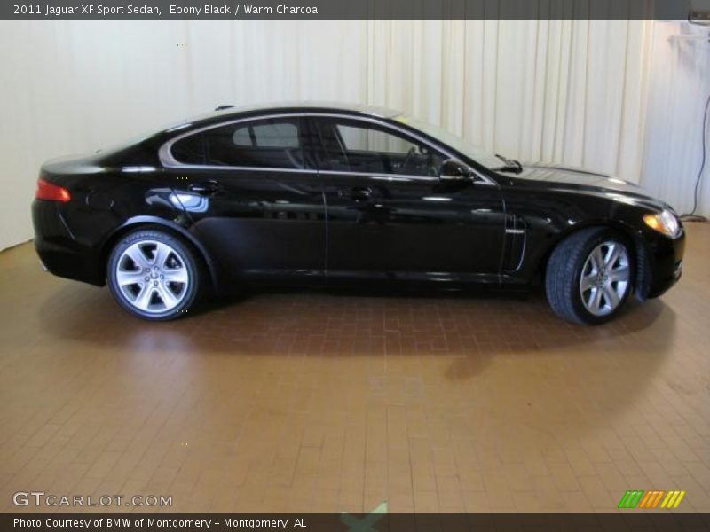 Ebony Black / Warm Charcoal 2011 Jaguar XF Sport Sedan
