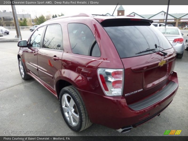  2009 Equinox Sport AWD Deep Ruby Red Metallic