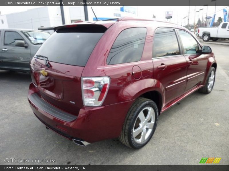  2009 Equinox Sport AWD Deep Ruby Red Metallic