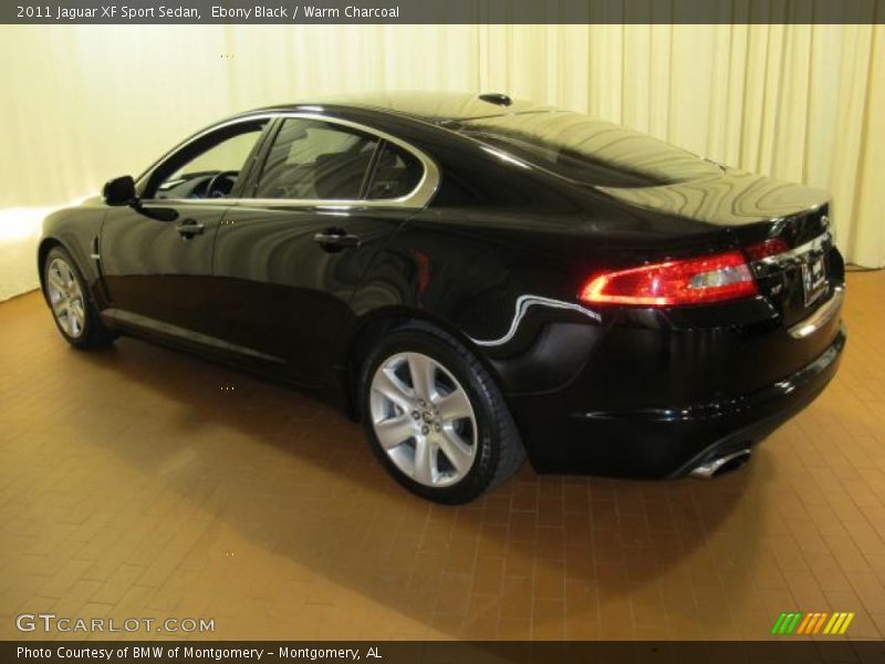 Ebony Black / Warm Charcoal 2011 Jaguar XF Sport Sedan