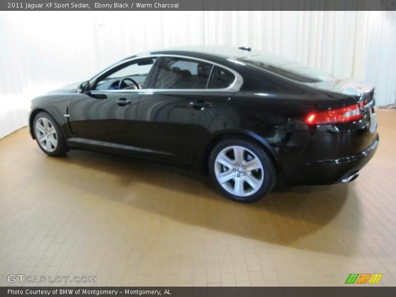 Ebony Black / Warm Charcoal 2011 Jaguar XF Sport Sedan