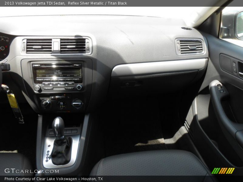 Reflex Silver Metallic / Titan Black 2013 Volkswagen Jetta TDI Sedan