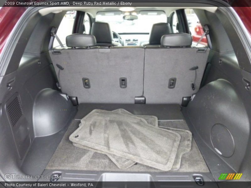  2009 Equinox Sport AWD Trunk