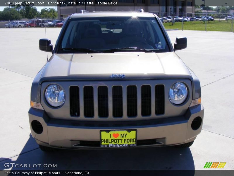 Light Khaki Metallic / Pastel Pebble Beige 2008 Jeep Patriot Sport