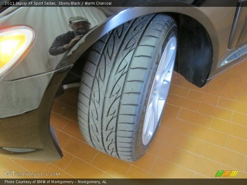 Ebony Black / Warm Charcoal 2011 Jaguar XF Sport Sedan