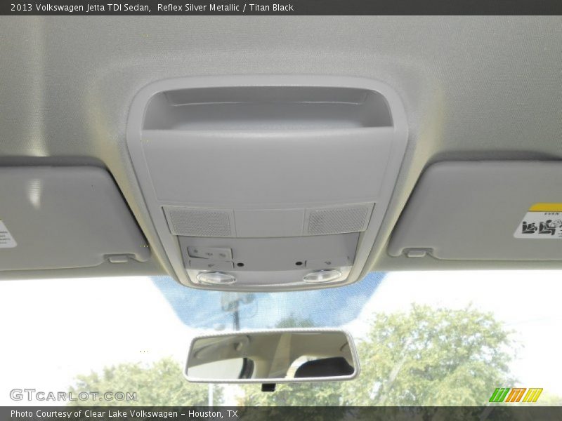 Reflex Silver Metallic / Titan Black 2013 Volkswagen Jetta TDI Sedan