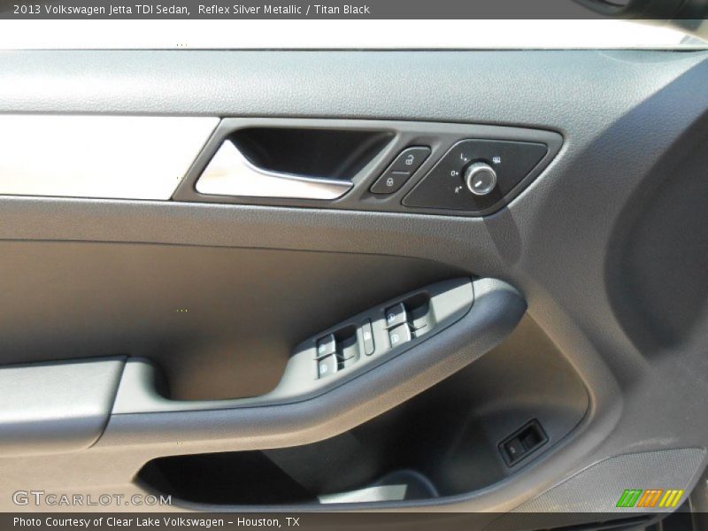 Reflex Silver Metallic / Titan Black 2013 Volkswagen Jetta TDI Sedan