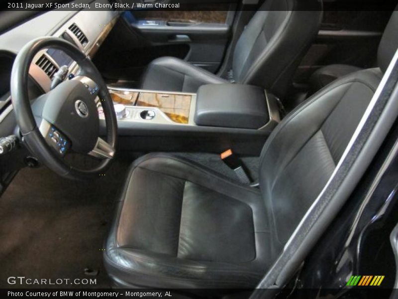 Ebony Black / Warm Charcoal 2011 Jaguar XF Sport Sedan
