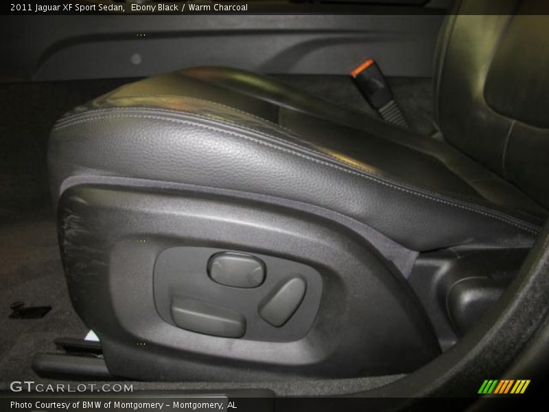 Ebony Black / Warm Charcoal 2011 Jaguar XF Sport Sedan