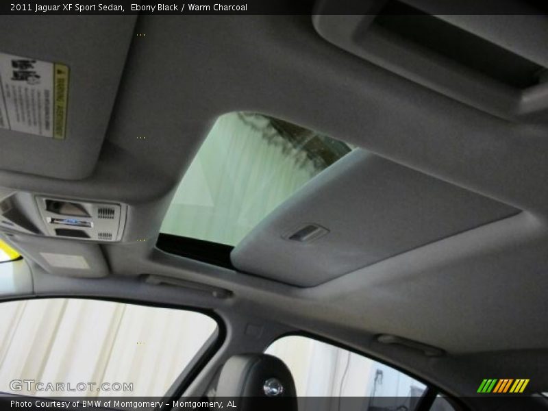 Ebony Black / Warm Charcoal 2011 Jaguar XF Sport Sedan