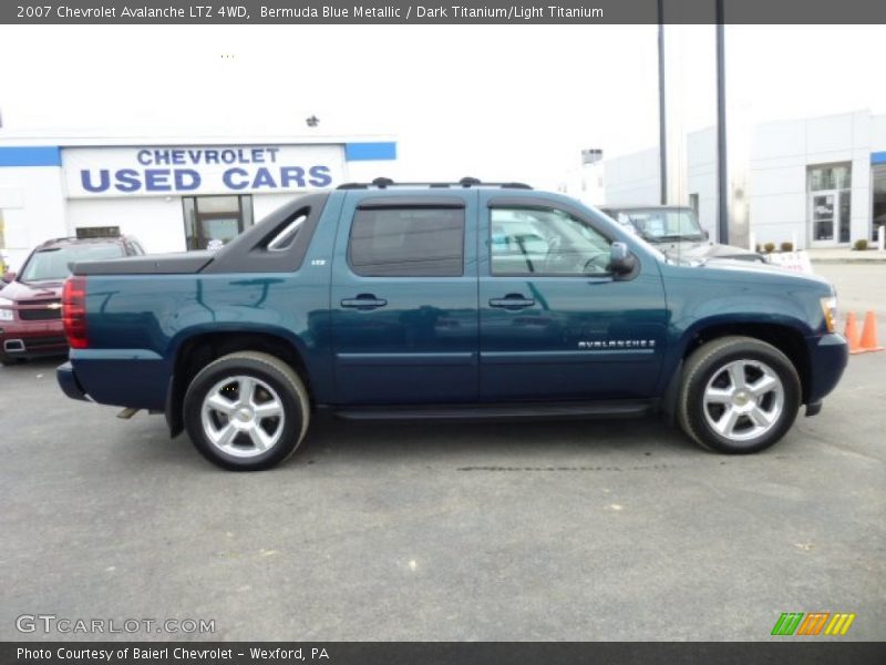 Bermuda Blue Metallic / Dark Titanium/Light Titanium 2007 Chevrolet Avalanche LTZ 4WD