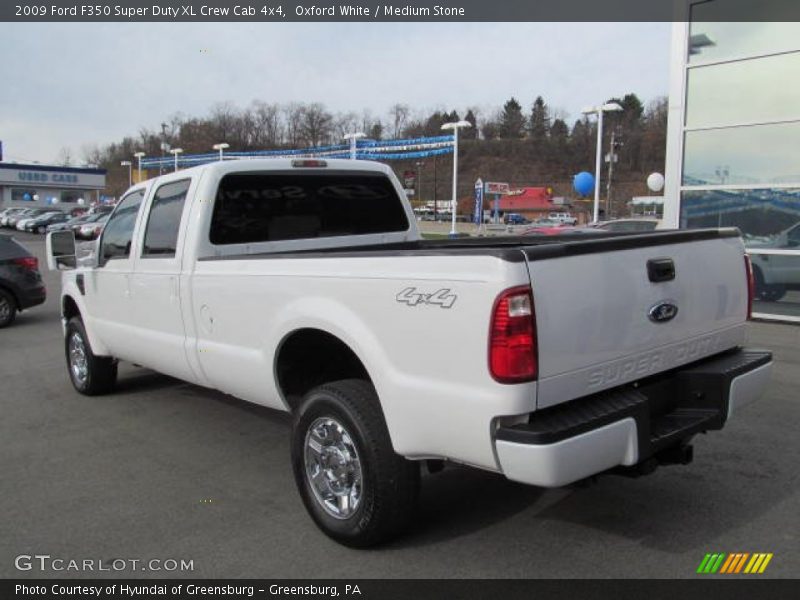 Oxford White / Medium Stone 2009 Ford F350 Super Duty XL Crew Cab 4x4