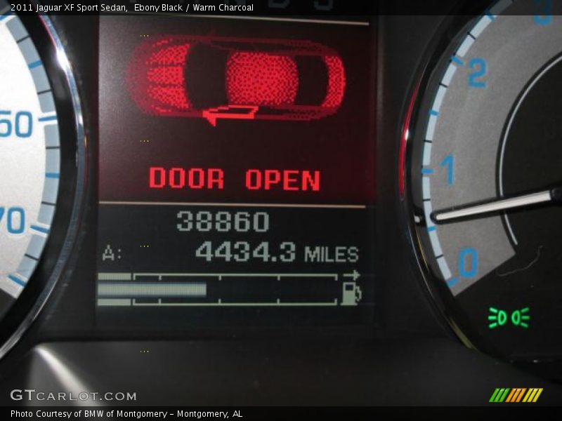 Ebony Black / Warm Charcoal 2011 Jaguar XF Sport Sedan