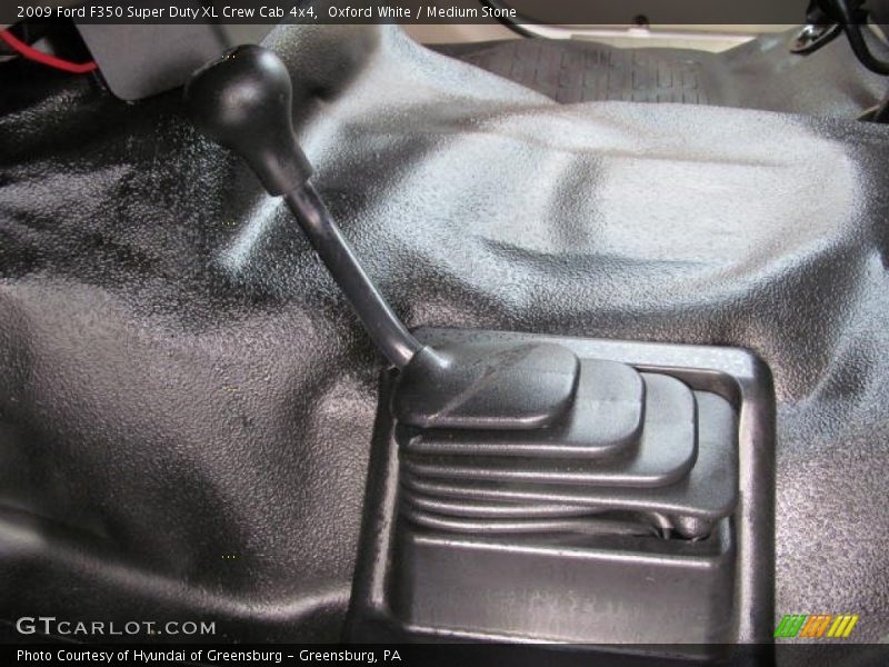Oxford White / Medium Stone 2009 Ford F350 Super Duty XL Crew Cab 4x4