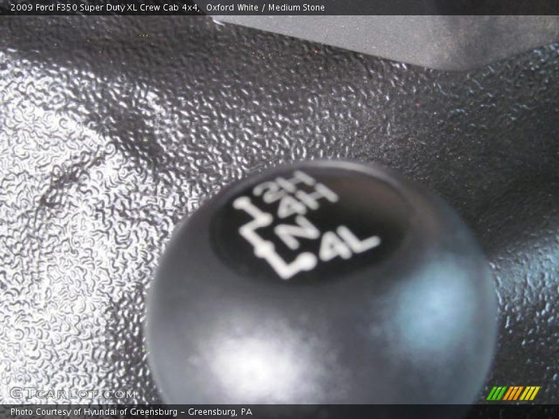 Oxford White / Medium Stone 2009 Ford F350 Super Duty XL Crew Cab 4x4