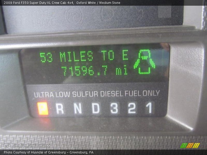 Oxford White / Medium Stone 2009 Ford F350 Super Duty XL Crew Cab 4x4