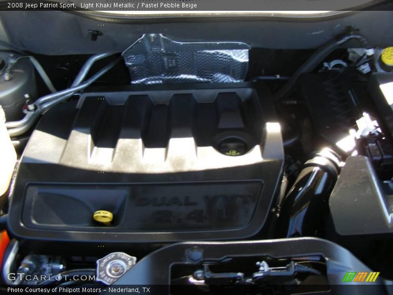 Light Khaki Metallic / Pastel Pebble Beige 2008 Jeep Patriot Sport