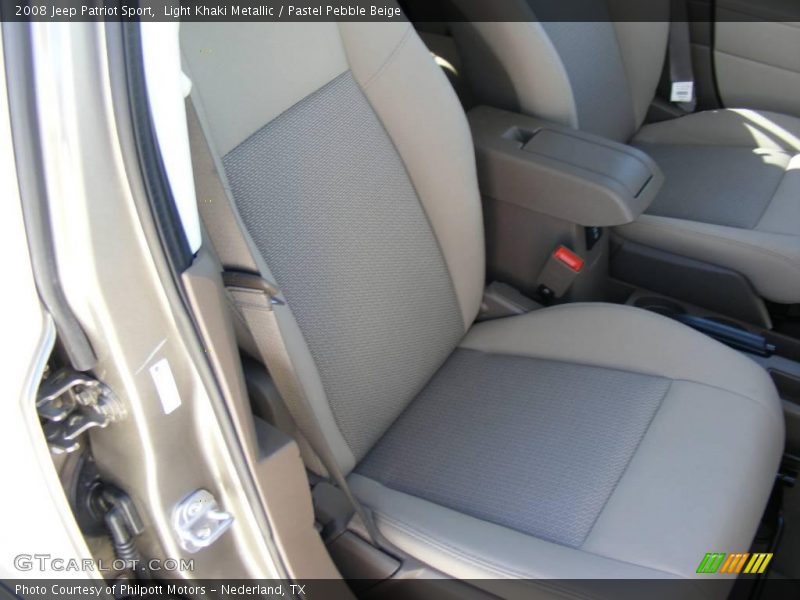 Light Khaki Metallic / Pastel Pebble Beige 2008 Jeep Patriot Sport