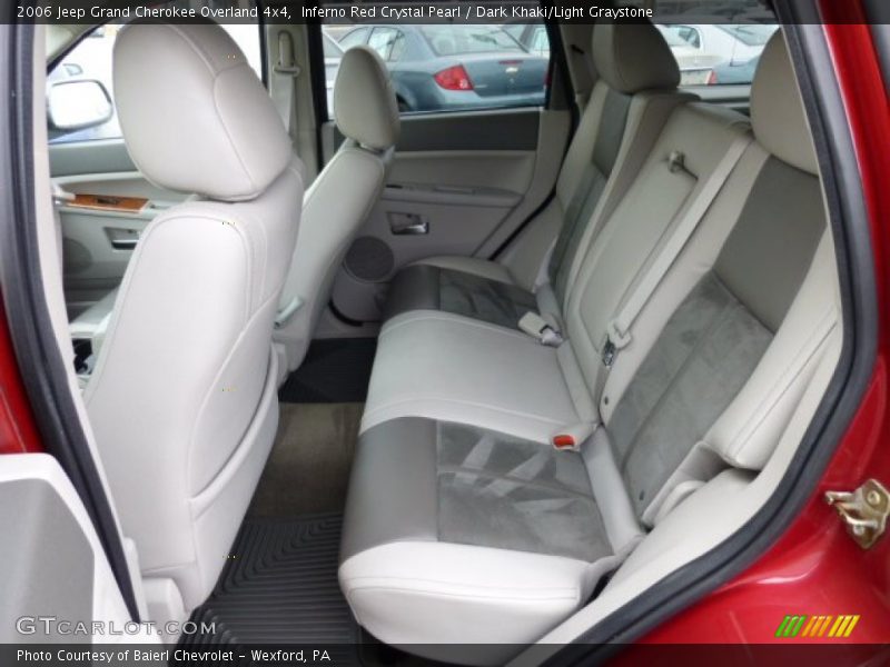 Inferno Red Crystal Pearl / Dark Khaki/Light Graystone 2006 Jeep Grand Cherokee Overland 4x4
