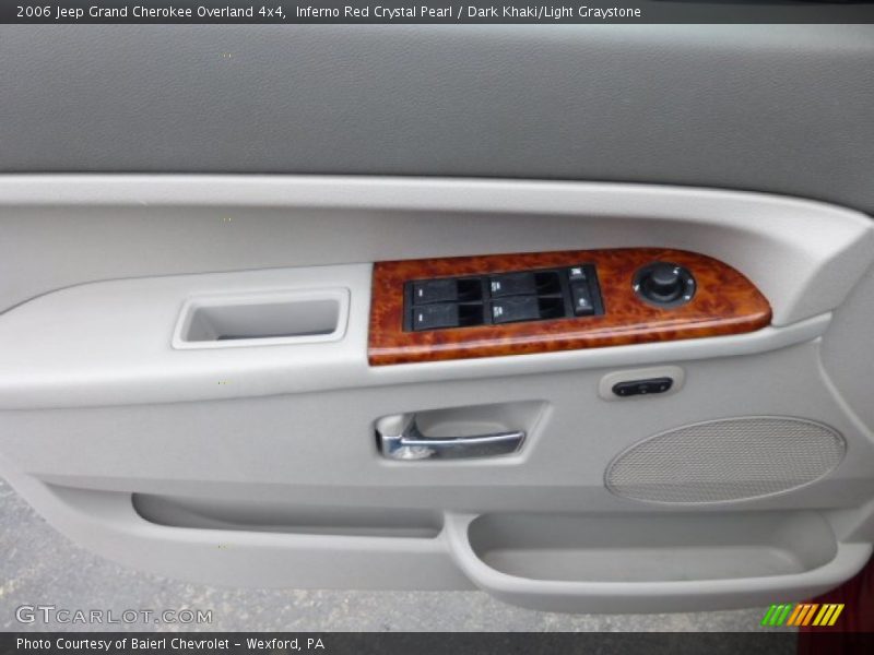 Inferno Red Crystal Pearl / Dark Khaki/Light Graystone 2006 Jeep Grand Cherokee Overland 4x4