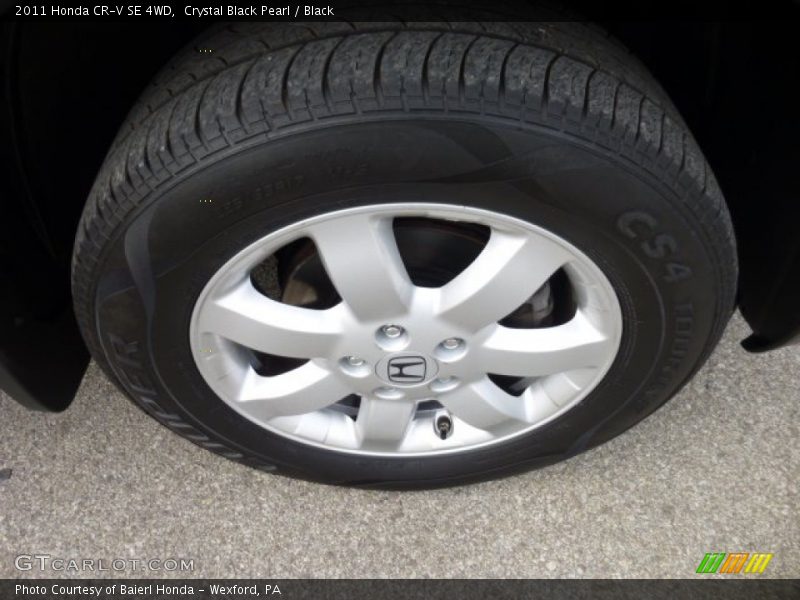 Crystal Black Pearl / Black 2011 Honda CR-V SE 4WD