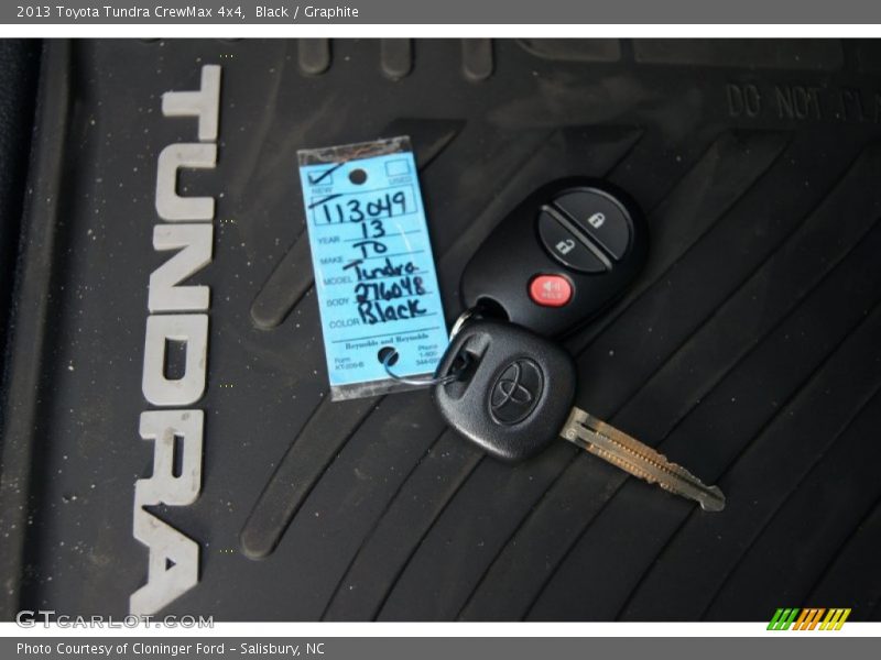 Black / Graphite 2013 Toyota Tundra CrewMax 4x4