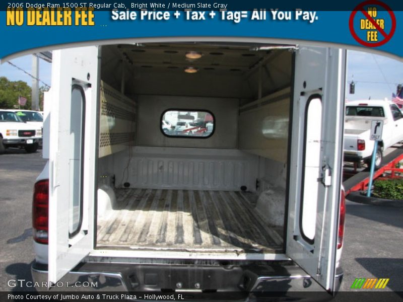 Bright White / Medium Slate Gray 2006 Dodge Ram 1500 ST Regular Cab