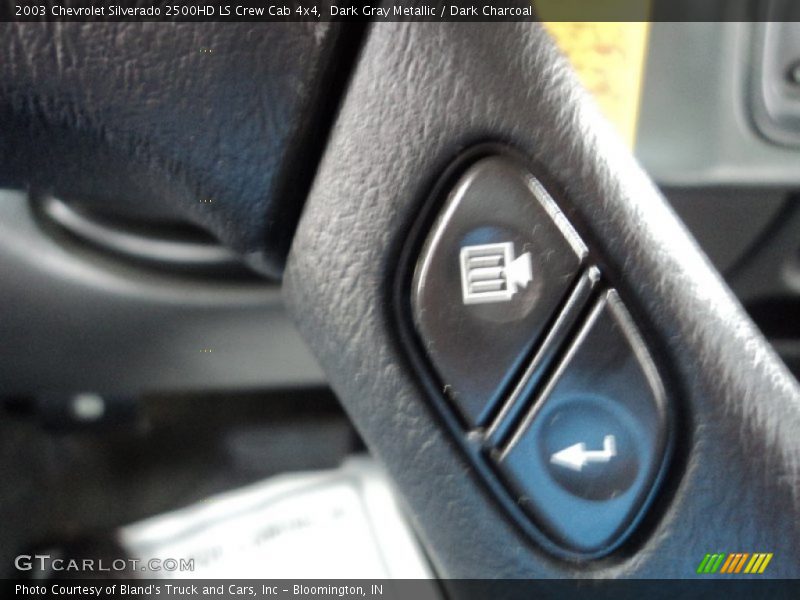 Dark Gray Metallic / Dark Charcoal 2003 Chevrolet Silverado 2500HD LS Crew Cab 4x4