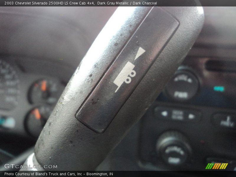 Dark Gray Metallic / Dark Charcoal 2003 Chevrolet Silverado 2500HD LS Crew Cab 4x4