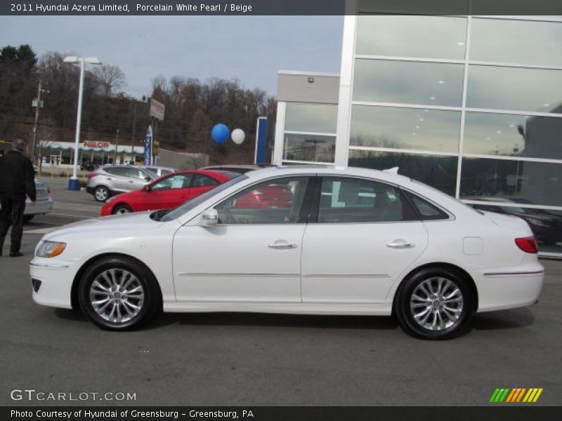  2011 Azera Limited Porcelain White Pearl