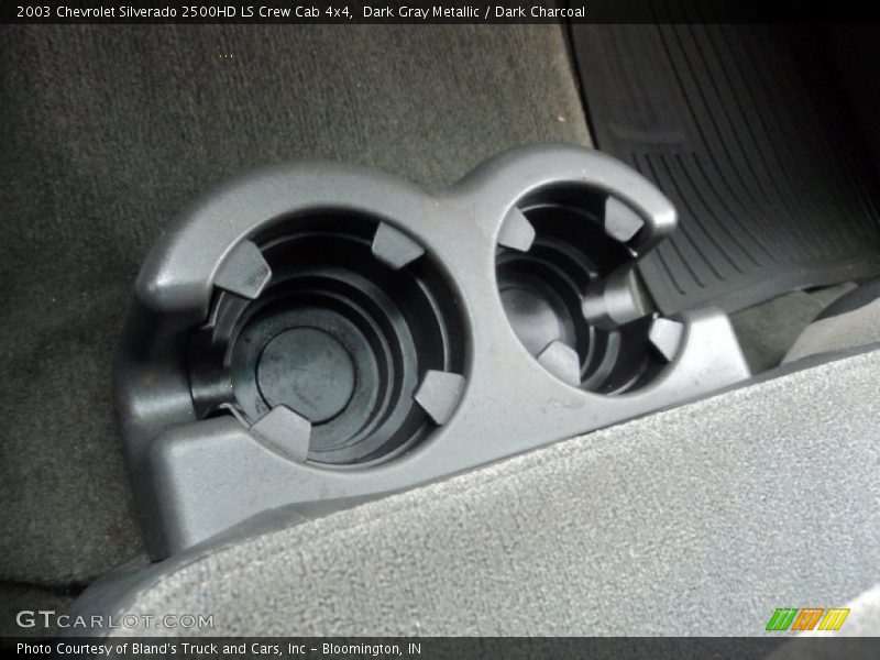 Dark Gray Metallic / Dark Charcoal 2003 Chevrolet Silverado 2500HD LS Crew Cab 4x4