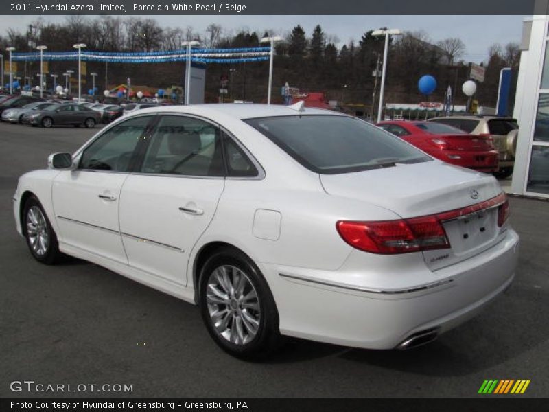  2011 Azera Limited Porcelain White Pearl