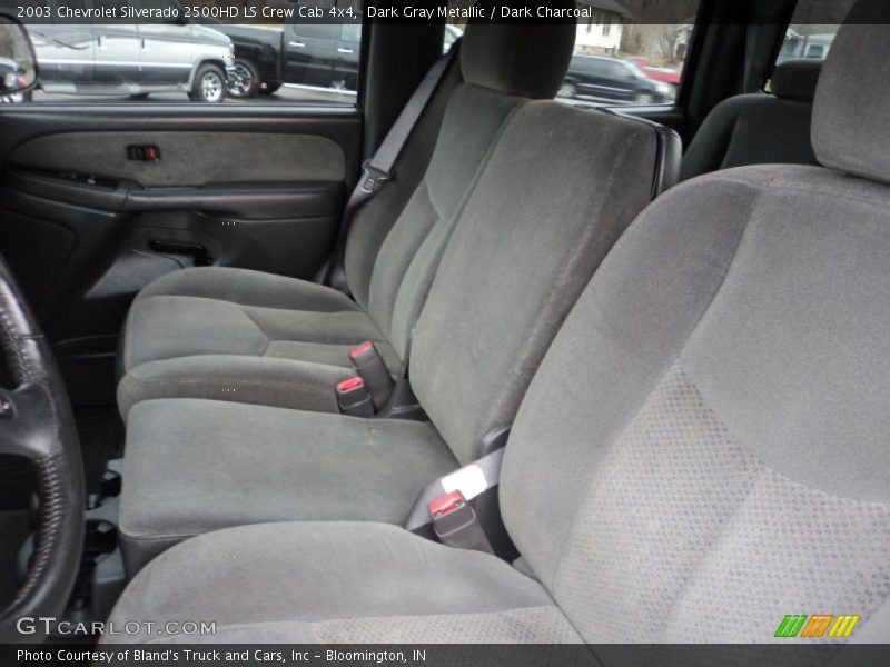 Dark Gray Metallic / Dark Charcoal 2003 Chevrolet Silverado 2500HD LS Crew Cab 4x4