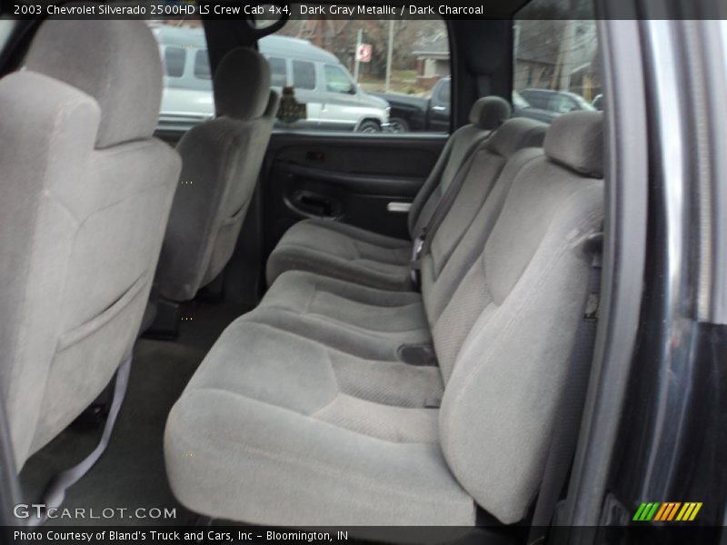 Dark Gray Metallic / Dark Charcoal 2003 Chevrolet Silverado 2500HD LS Crew Cab 4x4