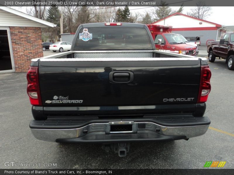 Dark Gray Metallic / Dark Charcoal 2003 Chevrolet Silverado 2500HD LS Crew Cab 4x4