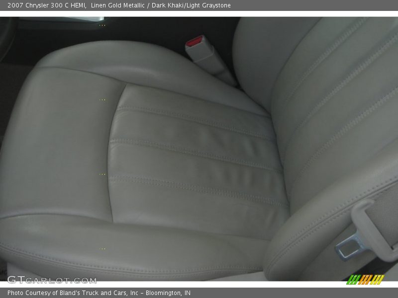 Linen Gold Metallic / Dark Khaki/Light Graystone 2007 Chrysler 300 C HEMI
