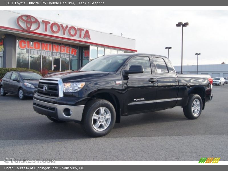 Black / Graphite 2013 Toyota Tundra SR5 Double Cab 4x4