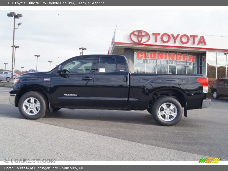 Black / Graphite 2013 Toyota Tundra SR5 Double Cab 4x4
